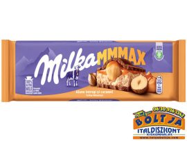 Milka MMMAX Toffee Ganznuss Karamell ízű tejes krémtöltelékkel egészmogyoróval 300g