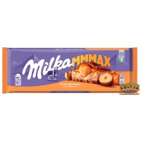   Milka MMMAX Toffee Ganznuss Karamell ízű tejes krémtöltelékkel egészmogyoróval 300g
