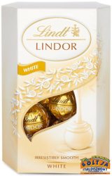 Lindt Lindor White Fehércsokoládé Praliné 200g