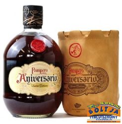 Pampero Aniversario Bőr Tasakban 0,7l / 40%