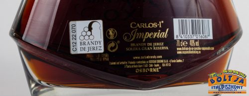 Carlos I. Imperial XO 0,7l / 40% PDD