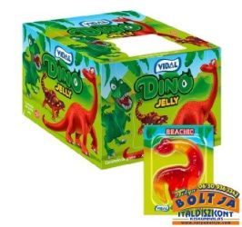 Vidal Dino Jelly Gyümölcs Ízű Gumicukor 11g