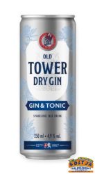 Old Tower Dry Gin Gin&Tonic 0,25l / 4,9% DRS