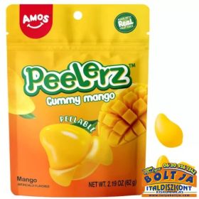 Amos Peelerz Hámozható Mangóízű Gumicukor 65g