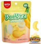 Amos Peelerz Hámozható Banánízű Gumicukor 65g