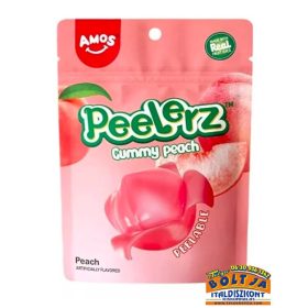 Amos Peelerz Hámozható Barackízű Gumicukor 65g