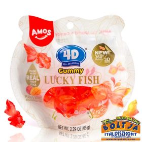 Amos Gummy Lucky Fish Mangó Ízű Gumicukor 55g