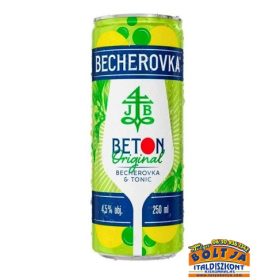   Becherovka Beton Tonic Ízű Limonádéval (dobozos) 0,25l / 4,5% DRS