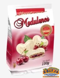 Medulence Puszedli Meggy Ízű Fehér Bevonómasszával 150g