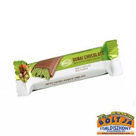   Bolci Dubai Tejcsokoládé Szelet Pisztácia és Kadayif Tésztás Töltelékkel 30g