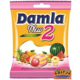   Damla Puhakaramella New 2 Görögdinnye és Trópusi gyümölcs ízű 90g