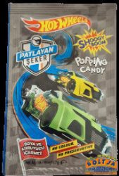 Hot Wheels Eper ízű Pattogós Cukor 7g