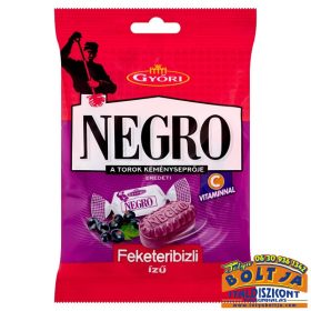 Győri Negro Feketeribizli Ízű 63g
