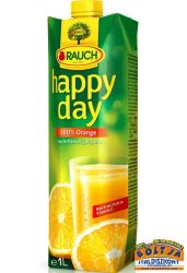 Happy Day Narancs Gyümölcshússal 100% 1l